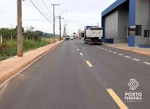 Infraestrutura da “Avenida das Transportadoras” em Porto Ferreira está na reta final de conclusão