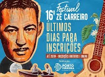 Últimos dias para se inscrever no 16º Festival Zé Carreiro de Porto Ferreira