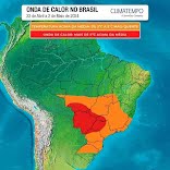 Climatempo: nova onda de calor com temperaturas mais altas no Centro-Sul do país