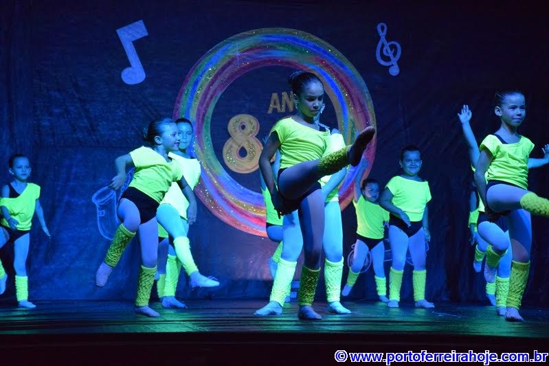 4º Festival de Dança do Clube de Campo das Figueiras - 1ª Parte: Jazz Anos  80 - Fotos PORTO FERREIRA HOJE