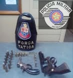 Homem é preso no Jardim Paschoal Salzano por posse irregular de arma de fogo