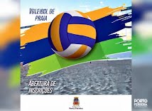 Inscrições para o Municipal de Vôlei de Praia estão abertas até o dia 4 de Junho