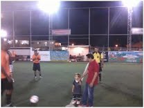 Torneio 40 anos do PFFC começa com pontapé inicial do homenageado
