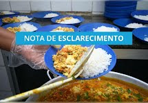 Nota de esclarecimento sobre a merenda no muncípio