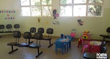 Unidade de Saúde do Jardim Porto Bello monta cantinho para crianças