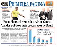 Jornal de São Carlos divulga pesquisa sobre intenções de votos para Prefeito de Porto Ferreira