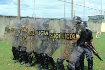 PM de Porto Ferreira realiza treinamento de controle de distúrbios civis e ações táticas