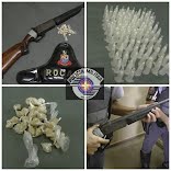 Polícia realiza apreensão de drogas e arma encontradas no Jardim Anésia II