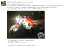 Polícia apreende moto na Vila Maria para averiguação; proprietário reconhece a moto pela rede social