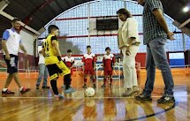 Na entrega do novo piso do ginásio, Porto Ferreira/MarGirius empata na 1ª semifinal da Copa Record