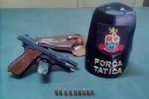 PM de Porto Ferreira prende homem na Vila Maria por porte ilegal de arma de fogo