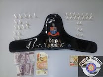 Três menores são apreendidos pela PM por ato infracional de tráfico e associação ao tráfico
