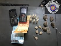 PM registra duas ocorrências de porte e duas de tráfico de drogas envolvendo menores