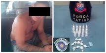 PM de Porto Ferreira prende homem de 22 anos em flagrante por tráfico de drogas na Vila Maria