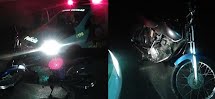 Moto Honda Fan sem placa e com número do chassi suprimido é encontrada com menor de 14 anos