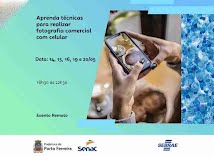 Porto Ferreira abre inscrições para curso remoto sobre fotografia comercial com celular