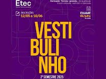 Etecs oferecem cursos técnicos online e gratuitos; inscrições para o Vestibulinho abertas até 10/06