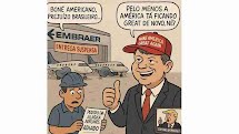 Tarifas de Trump atingem Embraer e adiam entrega de jatos para empresa dos EUA