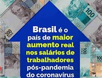 Segundo dados da OCDE: Brasil é o país que conseguiu o maior aumento real de salários após pandemia