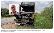 Tragédia na SP-133: Motorista de caminhão morre carbonizado após colisão causada por condutor bêbado