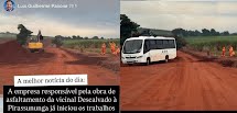 Descalvado: prefeito anuncia o início das obras de pavimentação da estrada  Descalvado–Pirassununga