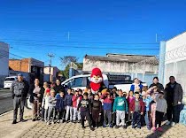 Polícia Militar de Porto Ferreira realiza palestra educativa para alunos da N.E.M.E.I. Mãe Maria