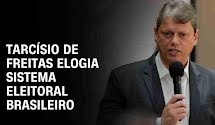 Tarcísio, Governador de SP, elogia a urna eletrônica e a Justiça Eleitoral; irrita os bolsonaristas