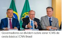 Governadores dos estados resistem à isenção total do ICMS na cesta básica 