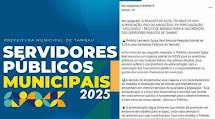 Leonardo Spiga Real, Prefeito de Tambaú, anuncia aumento salarial de 9,25% para Servidores Públicos