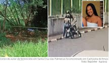 Santa Cruz das Palmeiras: Homem que matou ex a tiros em calçada é encontrado morto 