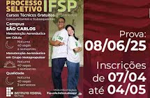 IFSP unidade São Carlos abre inscrições para "Cursos Técnicos Gratuitos" do 2º semestre de 2025