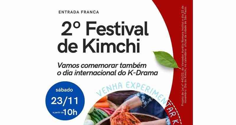 2º Festival do Kimchi traz o melhor da cultura sul-coreana para a capital paulista no dia 23/11