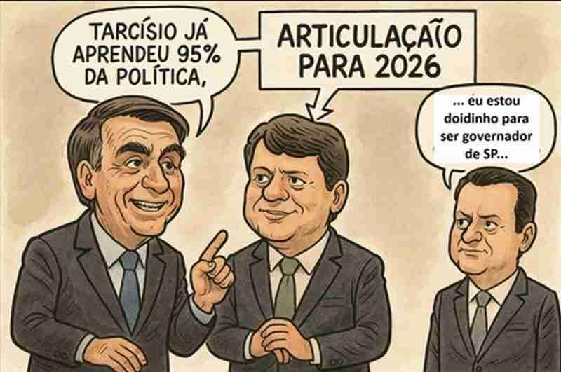 Jair Bolsonaro elogia Tarcísio, acena a Kassab e articula sucessão presidencial para 2026