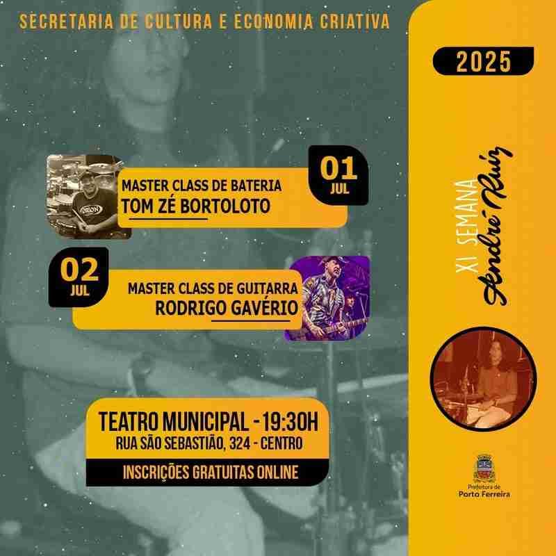 Secretaria de Cultura de Porto Ferreira anuncia programação da XI Semana Cultural André Ruiz