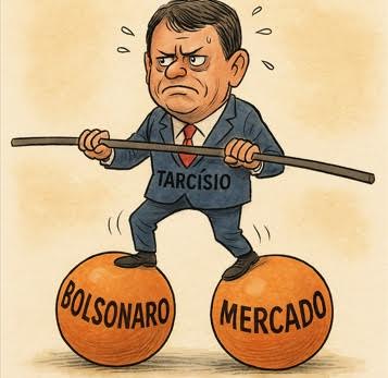 Eleições de 2026: Tarcísio entre dois mundos; o malabarismo político entre Bolsonaro e o Mercado