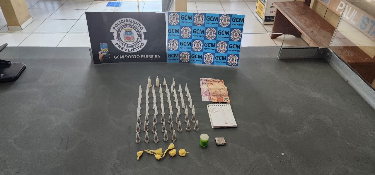 GCM prende homem em flagrante por tráfico de drogas no Jardim Centenário 2