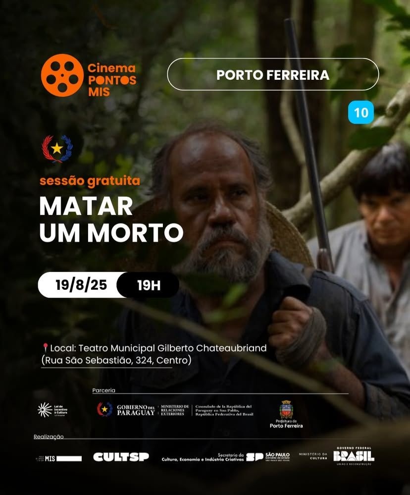 Porto Ferreira exibe drama paraguaio “Matar um Morto” no projeto Pontos MIS