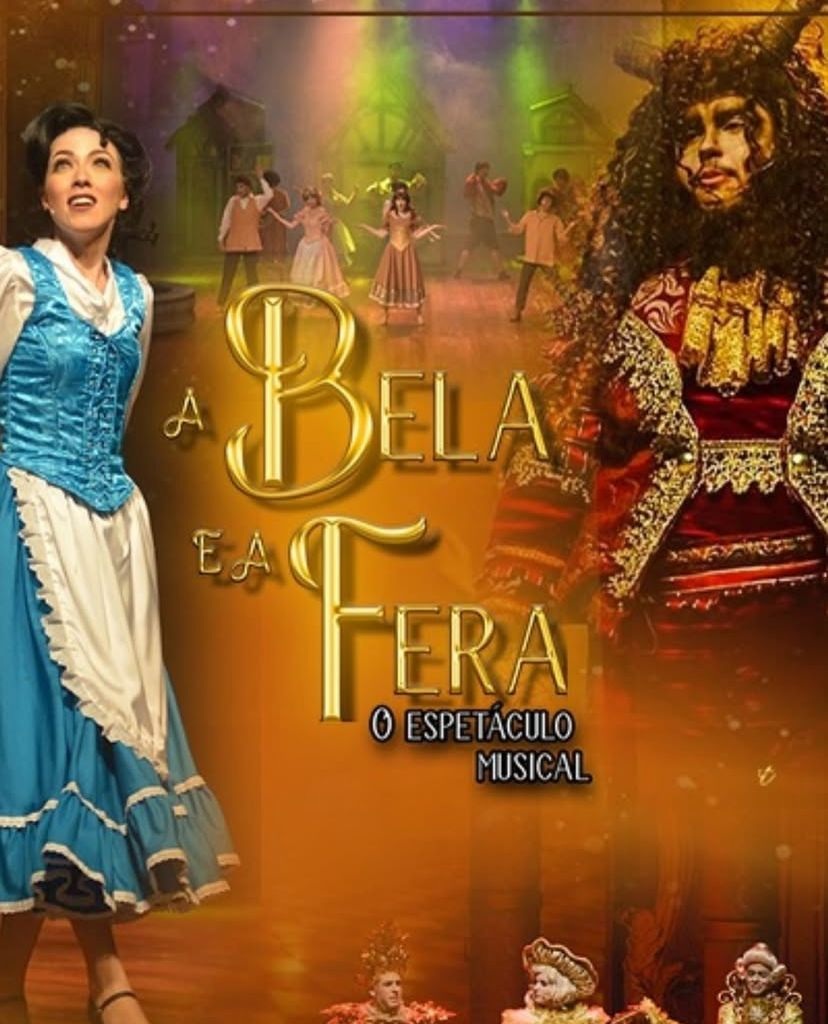 “A Bela e a Fera” leva magia e emoção ao Teatro Municipal de Porto Ferreira