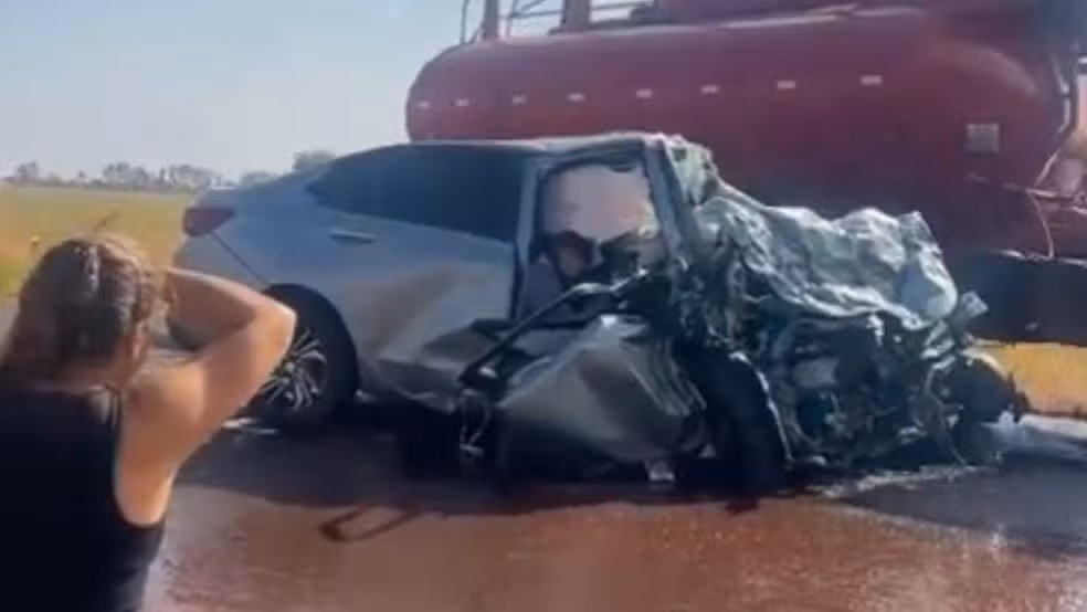 Identificadas as três vítimas no grave acidente ocorrido no domingo na Rodovia Orlando Prado Diniz Junqueira