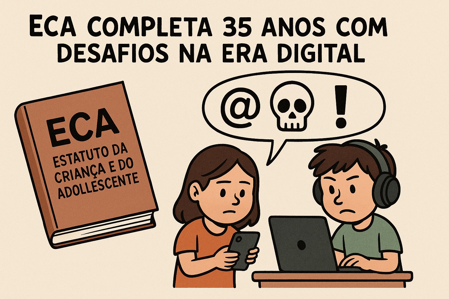 ECA completa 35 anos com novos desafios na proteção de crianças e adolescentes na era digital