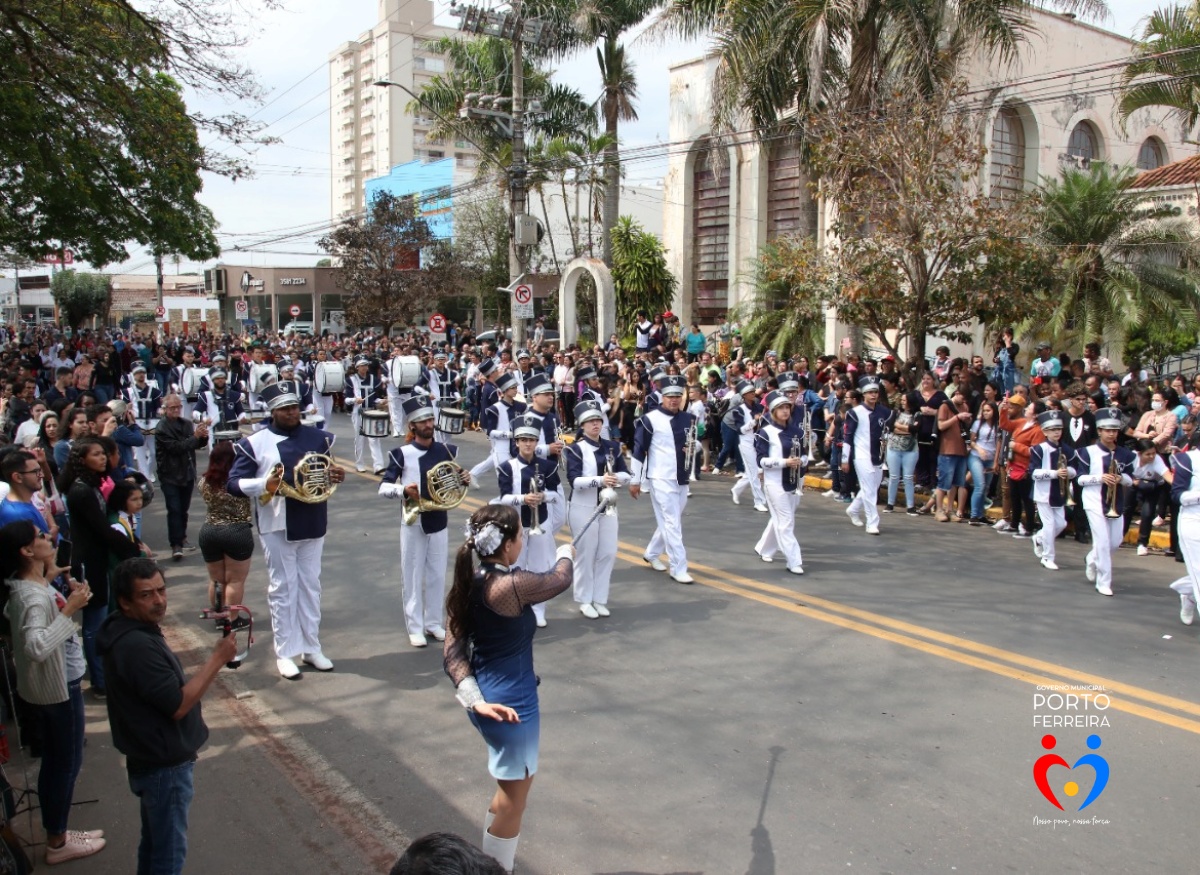 Porto Ferreira realiza Desfile Cívico de 7 de Setembro neste domingo