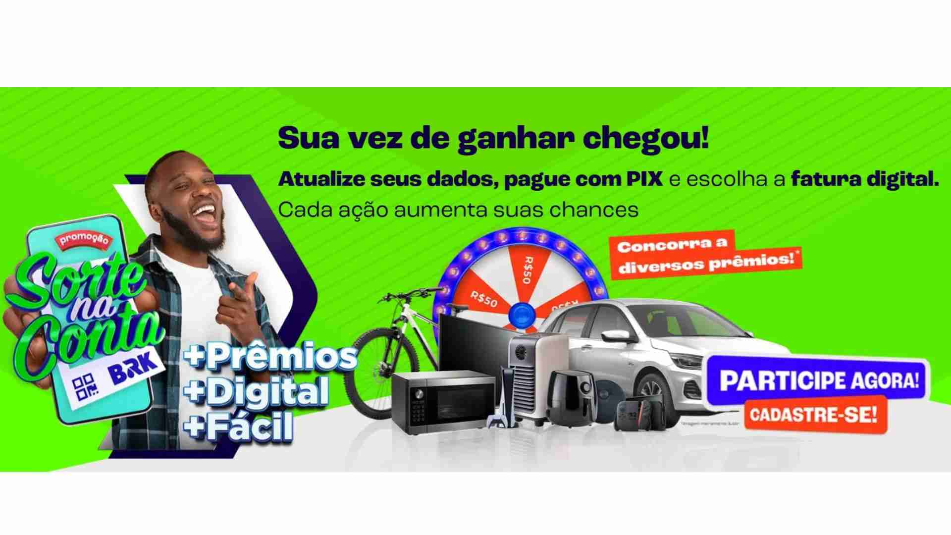 “Sorte na Conta BRK” segue com prêmios mensais para clientes de Porto Ferreira