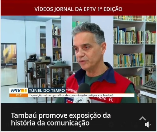 Biblioteca de Tambaú recebe exposição sobre a evolução da comunicação