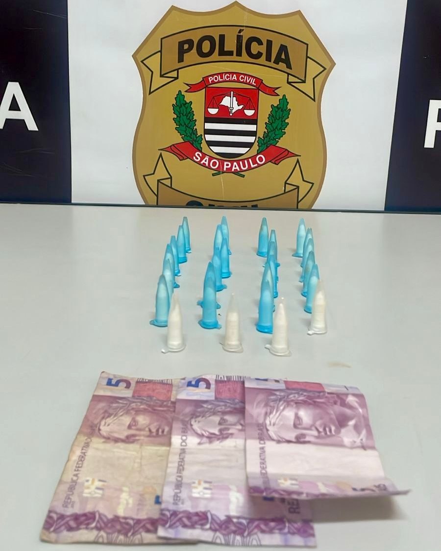 Homem condenado por homicídio e roubo é preso em flagrante por tráfico de drogas em Santa Cruz das Palmeiras