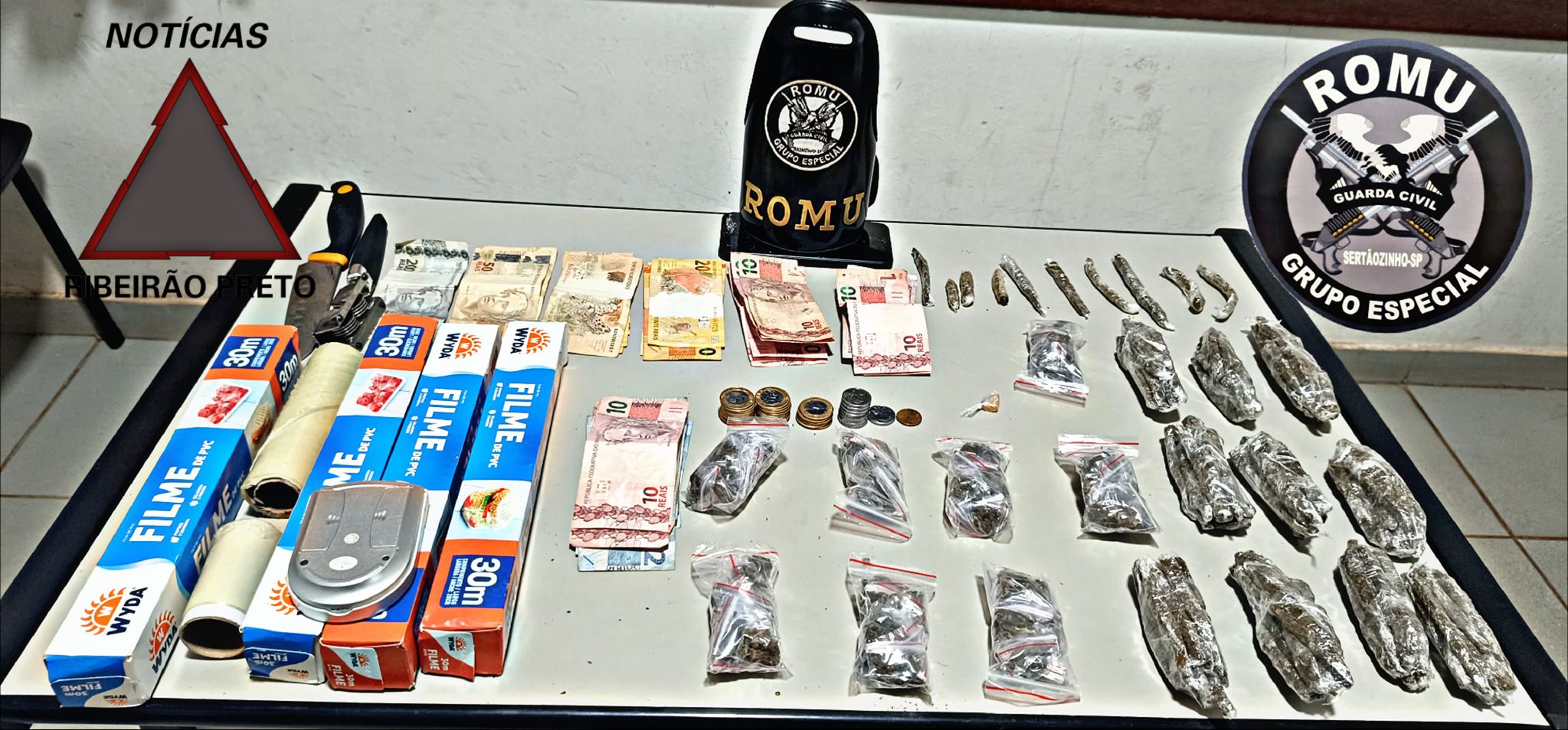 Mulher é presa em flagrante por tráfico de drogas