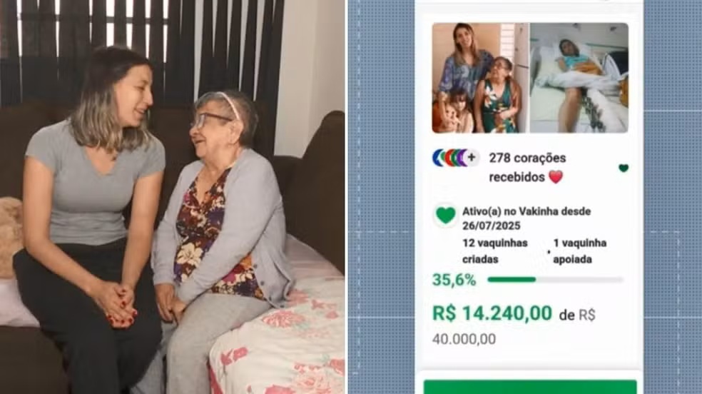 Golpe com “vaquinha fake” usa história de idosa adotada após 50 anos em hospital para enganar doadores