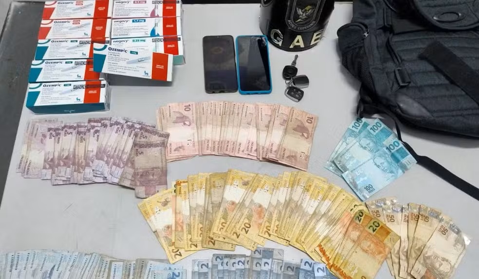Guarda Municipal prende trio e recupera medicamentos Ozempic e Wegovy roubados