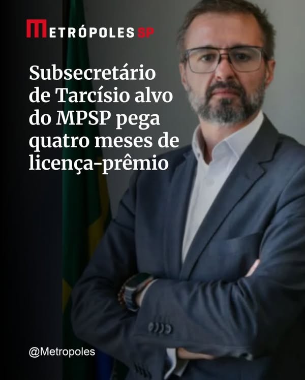 Subsecretário da Agricultura de SP pede licença prêmio após ações do Ministério Público