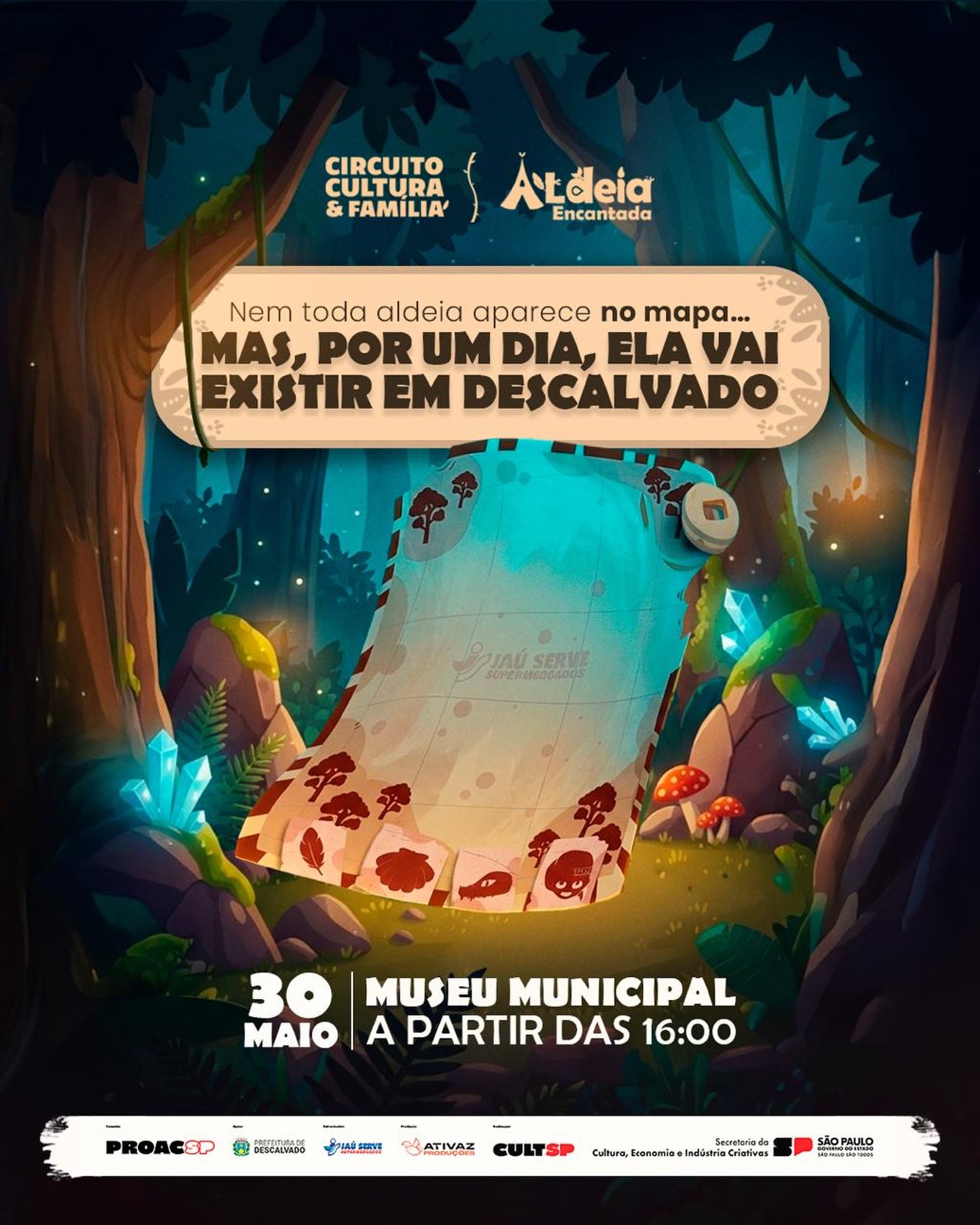 Aldeia Encantada chega a Descalvado com evento gratuito para toda a família