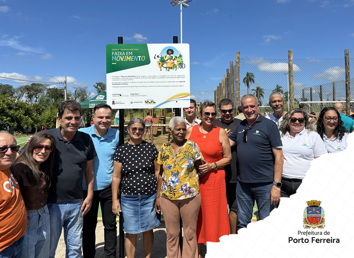 Porto Ferreira inaugura complexo de esporte e lazer no bairro Paulo Calisto